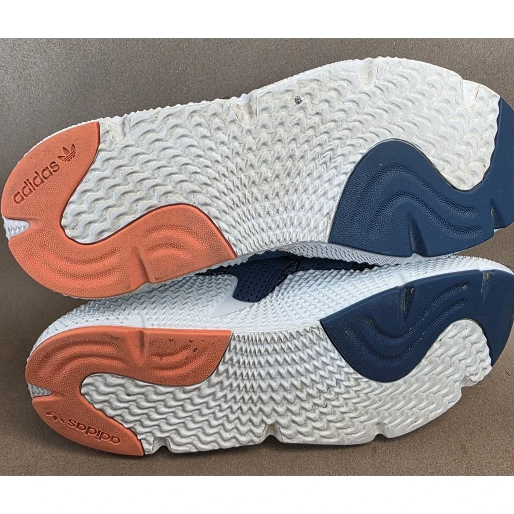 Adidas Prophere (Sz 12) Blue Night White Orange Original Yeezy Primeknit 1